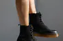 Жіночі черевики шкіряні зимові чорні Lusi 108 чн Фото 5