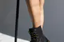 Жіночі черевики шкіряні зимові чорні Lusi 108 чн Фото 6