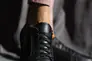 Жіночі кеди шкіряні весняно-осінні чорні Yuves 3344 на бежевой подкладке Фото 5