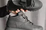 Мужские кроссовки кожаные зимние черные Emirro 011 на меху Фото 2