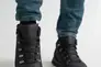 Мужские кроссовки кожаные зимние черные Emirro 011 на меху Фото 4