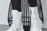 Жіночі черевики шкіряні зимові білі Emirro 1087-06 два замка на меху Фото 1