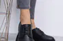Женские туфли кожаные весна/осень черные Yuves 155 Original Фото 2