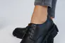 Женские туфли кожаные весна/осень черные Yuves 155 Original Фото 7