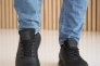 Мужские кроссовки кожаные весна/осень черные Emirro E10 Motion Фото 2