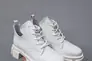 Жіночі черевики шкіряні весняно-осінні білі Emirro 2079 кож подкладка Фото 10