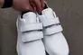 Дитячі кросівки шкіряні весняно-осінні білі CrosSAV 39L Фото 2