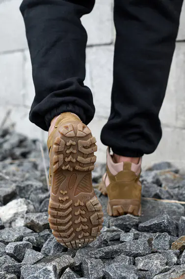 Мужские ботинки текстильные летние койот CrosSAV 21-31 СВ Зуб фото 6 — интернет-магазин Tapok