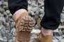 Чоловічі кросівки шкіряні весняно-осінні койот Crossav 08 Фото 4