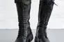 Жіночі черевики шкіряні зимові чорні Marsela 206 високі Фото 4