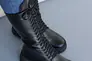 Женские ботинки кожаные зимние черные Marsela 206 на меху высокие Фото 9