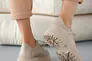 Жіночі туфлі шкіряні весняно-осінні бежеві Udg 2320/125 Фото 8