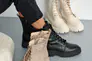 Женские ботинки кожаные весенне-осенние черные Yuves 142 байка Фото 3