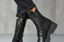Женские ботинки кожаные весенне-осенние черные Yuves 142 байка Фото 5