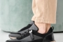 Жіночі кросівки шкіряні весняно-осінні чорні Yuves 145 Фото 4