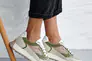 Жіночі кросівки шкіряні весняно-осінні зелені Yuves 209 Фото 1