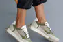 Жіночі кросівки шкіряні весняно-осінні зелені Yuves 209 Фото 5