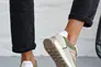 Жіночі кросівки шкіряні весняно-осінні зелені Yuves 209 Фото 8