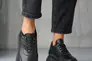Женские кроссовки кожаные зимние черные Emirro 03 Фото 5
