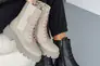 Женские ботинки кожаные весенне-осенние черные Leader Style 3798 Фото 2