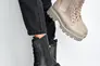 Женские ботинки кожаные весенне-осенние черные Leader Style 3798 Фото 3