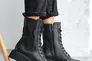 Женские ботинки кожаные весенне-осенние черные Leader Style 3798 Фото 6