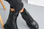 Женские ботинки кожаные весенне-осенние черные Leader Style 3798 Фото 8