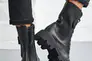 Жіночі черевики шкіряні весняно-осінні чорні Leader Style 3798 Фото 9