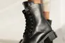 Женские ботинки кожаные зимние черные Yuves 1270 Фото 1