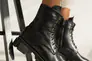 Женские ботинки кожаные зимние черные Yuves 1270 Фото 11