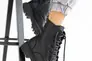 Женские ботинки кожаные зимние черные Udg 21151/1А набивная шерсть Фото 1