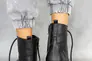 Женские ботинки кожаные зимние черные Udg 21151/1А набивная шерсть Фото 4