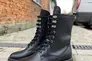 Женские ботинки кожаные весенне-осенние черные Yuves 149 байка Фото 3