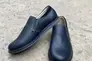Підліткові туфлі шкіряні весняно-осінні сині Emirro Л002 Фото 4