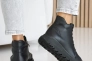Жіночі кросівки шкіряні зимові чорні Emirro 010  хутро Фото 5