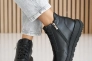 Жіночі кросівки шкіряні зимові чорні Emirro 010  хутро Фото 7