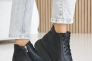 Жіночі кросівки шкіряні зимові чорні Emirro 010  хутро Фото 8