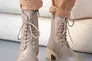Женские ботинки кожаные зимние бежевые Marsela 706 Фото 11