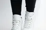 Жіночі кросівки шкіряні зимові білі Yuves 825 на меху Фото 6