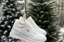 Жіночі кросівки шкіряні зимові білі Yuves 831 На меху Фото 3