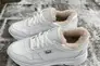 Жіночі кросівки шкіряні зимові білі Yuves 831 На меху Фото 6
