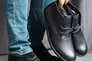 Мужские ботинки кожаные зимние черные Braxton К 1 на меху Фото 3