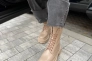 Ботинки женские кожаные бежевые зимние Фото 17