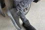 Ботинки мужские из нубука черного цвета зимние Фото 10