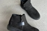 Ботинки мужские из нубука черного цвета зимние Фото 12