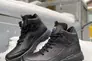 Чоловічі кросівки шкіряні зимові чорні Emirro 124  на меху Фото 4