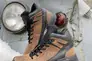 Мужские кроссовки кожаные зимние коричневые Emirro 124 на меху Фото 5