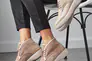Жіночі черевики замшеві зимові бежеві Emirro 10814-505 zamsha на меху Фото 5
