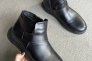 Ботинки мужские из кожи черного цвета зимние Фото 11