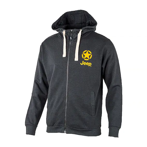 Толстовка JEEP HOODED SWEATSHIRT FULL ZIP STAR&amp;JEEP O102572-J867 фото 1 — интернет-магазин Tapok